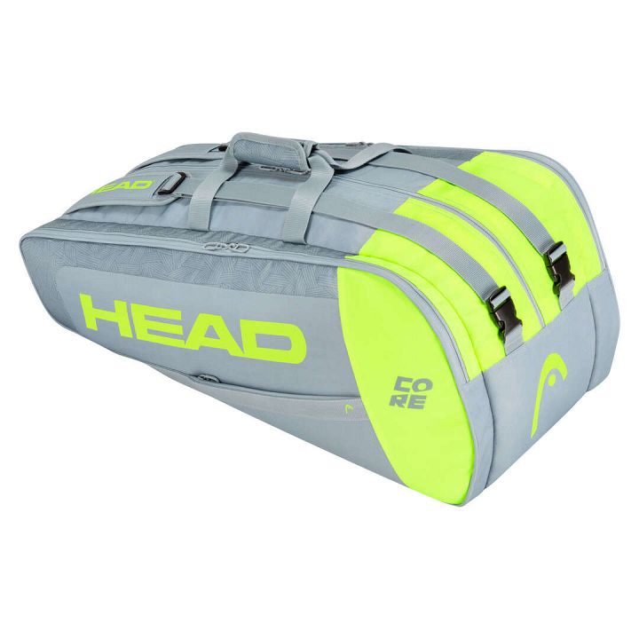 Head Core Supercombi 9R Gray / Neon Yellow